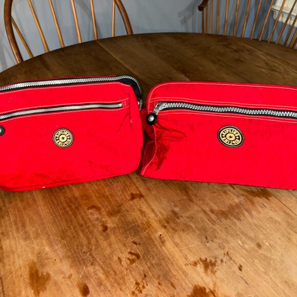 Kipling Nylon Red Toiletry/Dopp Kit Bags - Picture 3 of 6